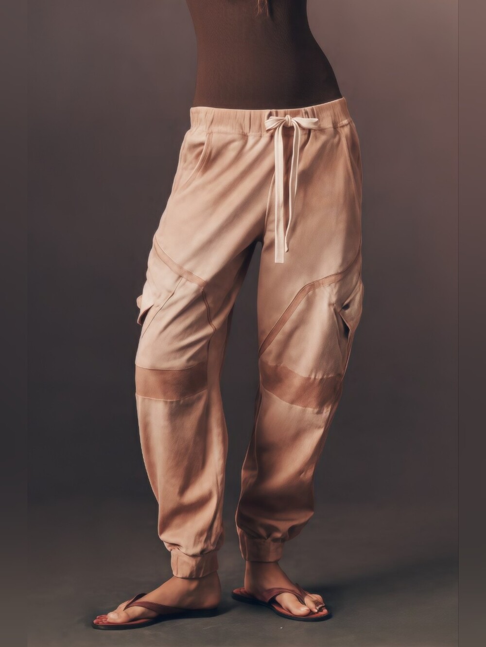 NWT Pilcro Knit Project Drop Jogger - from Anthropologie in Salmon